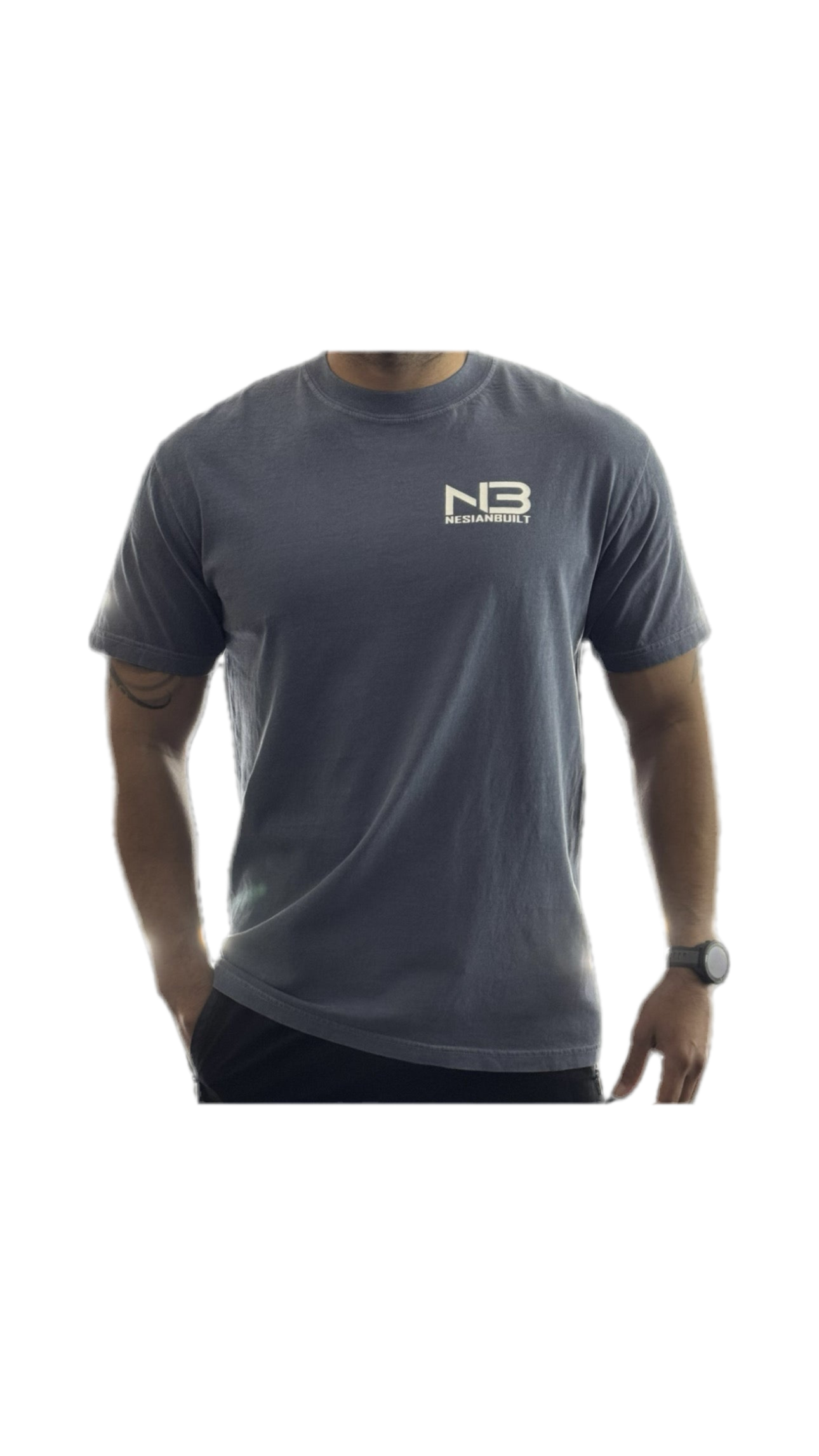 Keep Stackin' Tee (Denim)