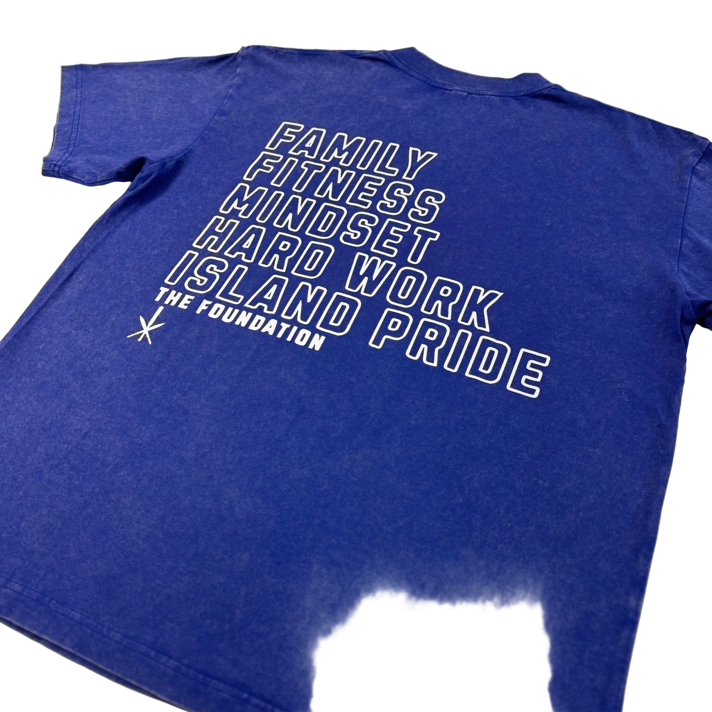 The Foundation 2 Distressed Tee (Blue)