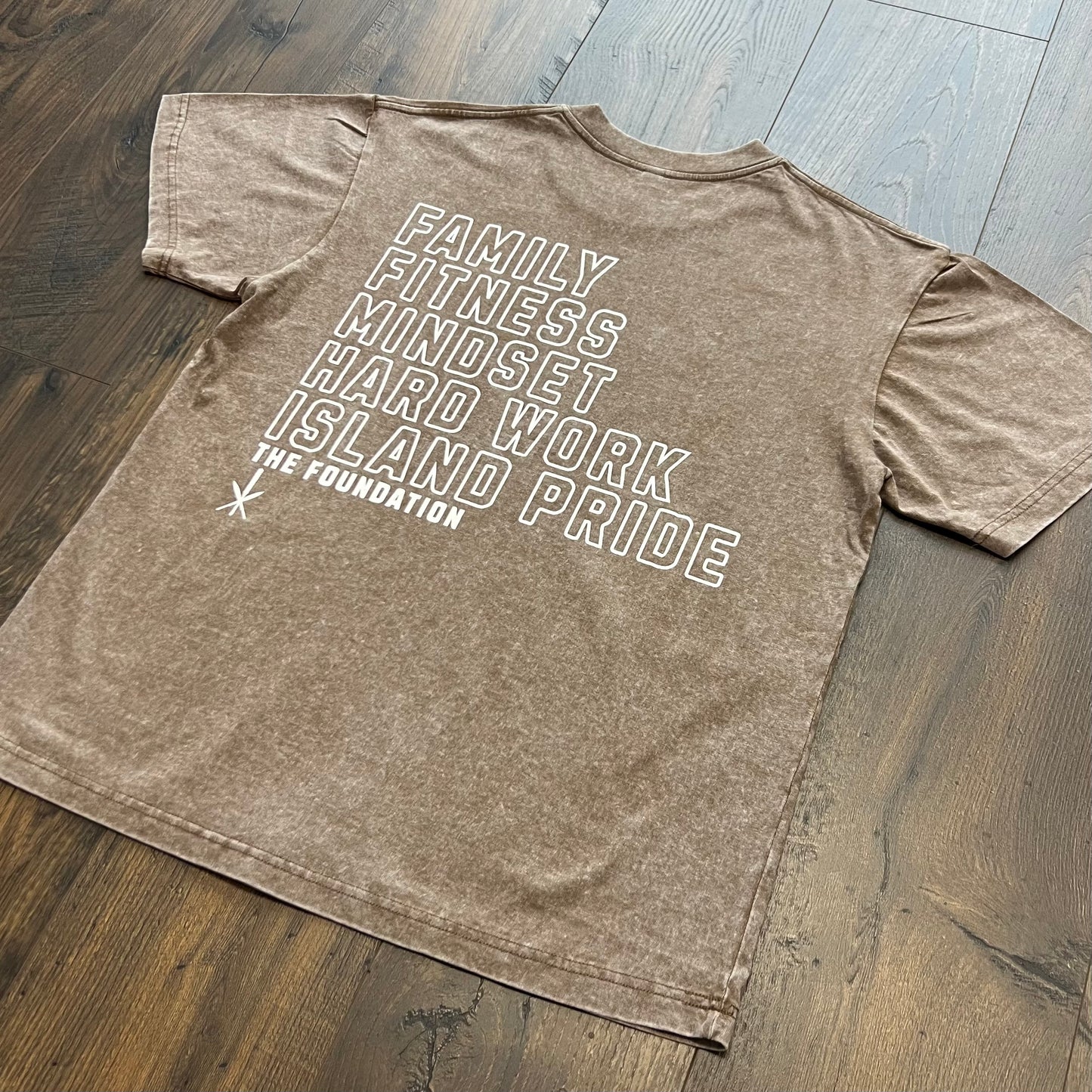 The Foundation 2 Distressed Tee (Brown)