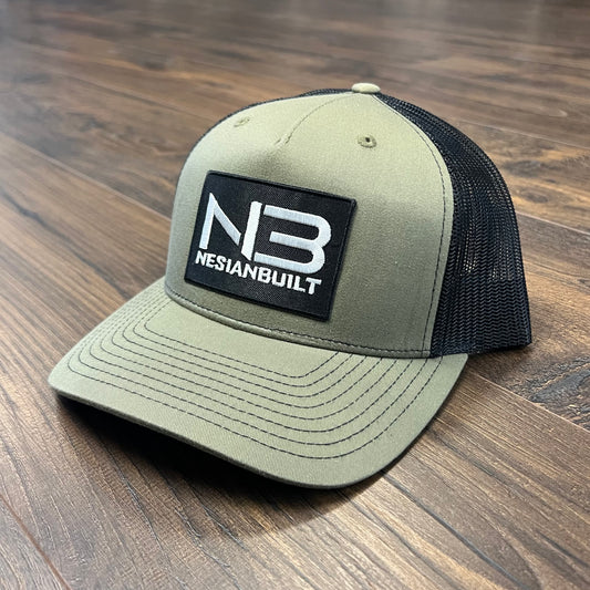 NB Signature Trucker Cap (Military Green)