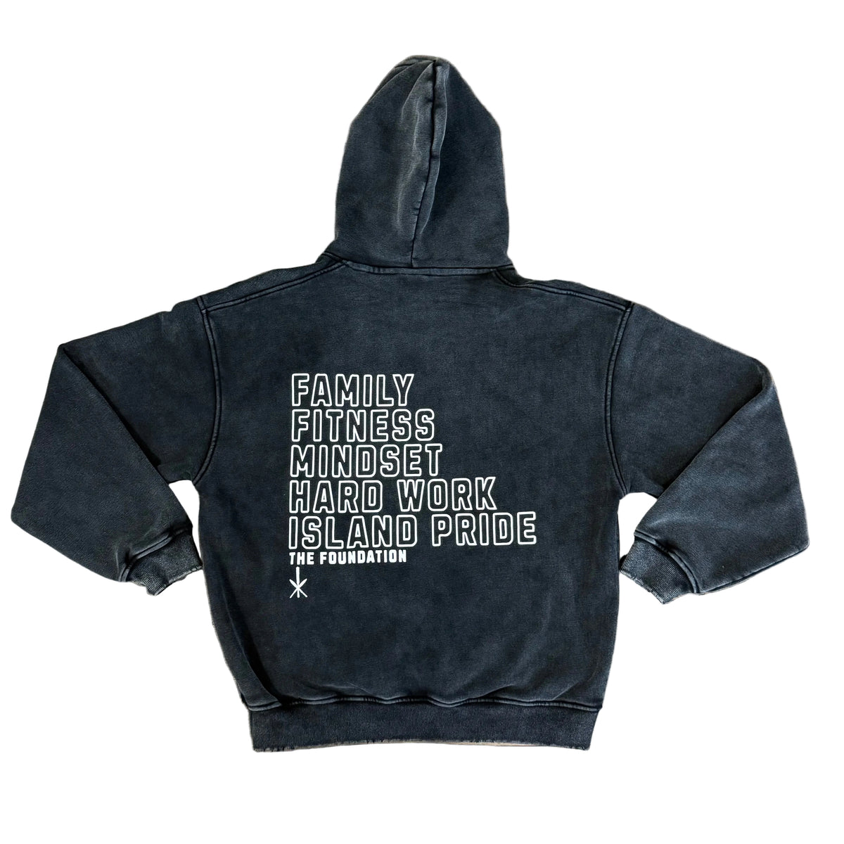 Foundation2 Vintage Hoodie (Black)