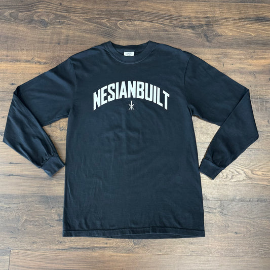 NB Arch Long Sleeve Tee (Black)