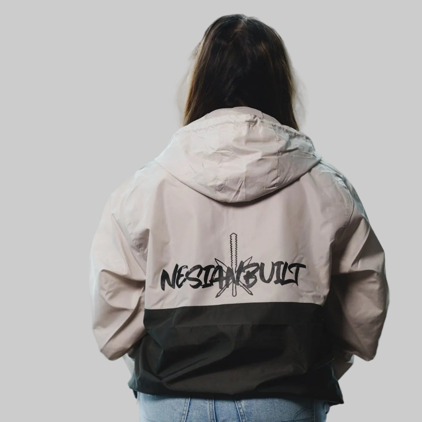 NB Graffiti Quarter-Zip Windbreaker