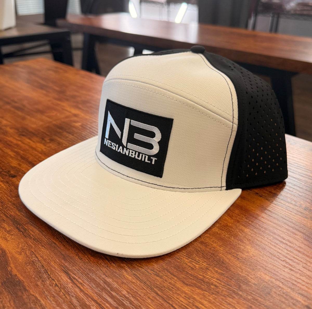 Signature NB Water-Resistant Snapback (White/Black)
