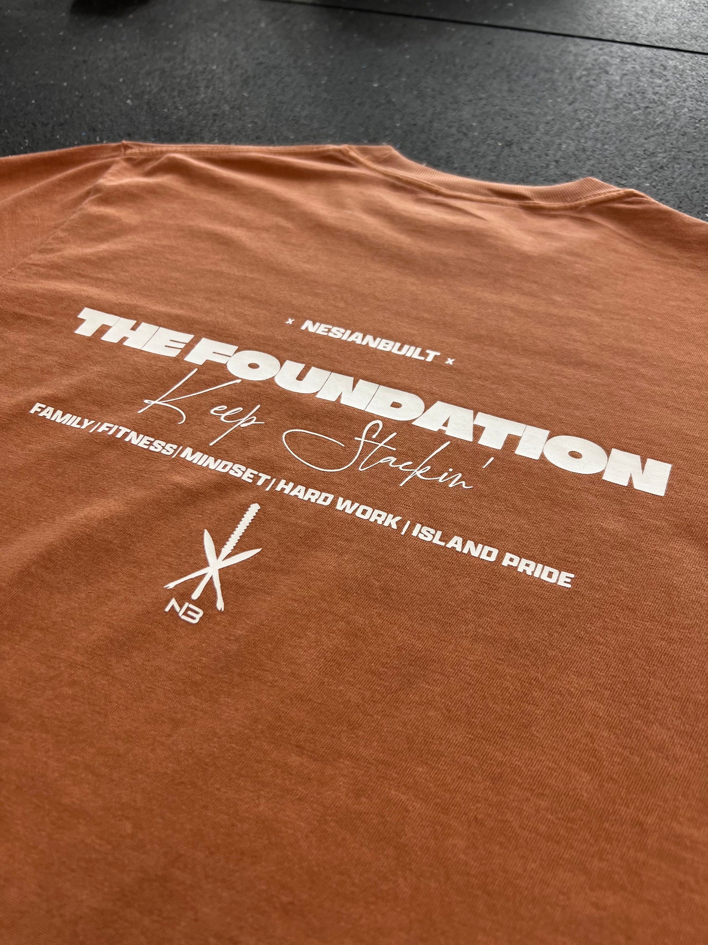 Stack The Foundation Tee (Yam)