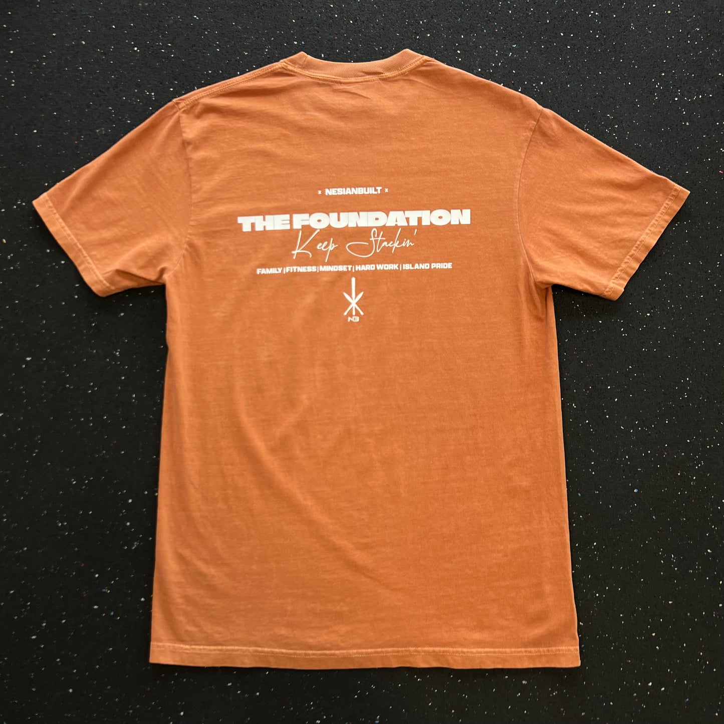 Stack The Foundation Tee (Yam)