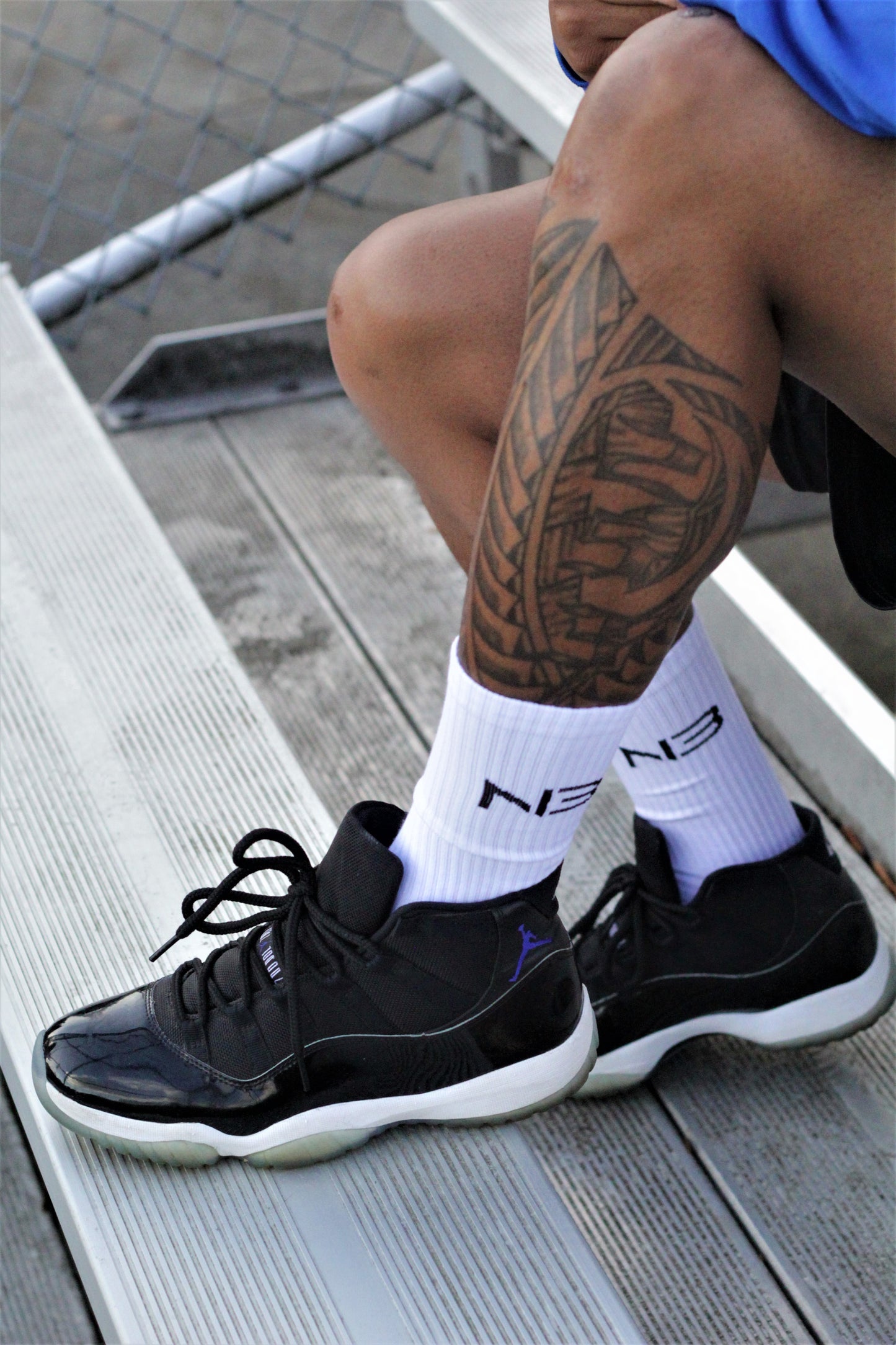 NB Combed Cotton Socks (White)