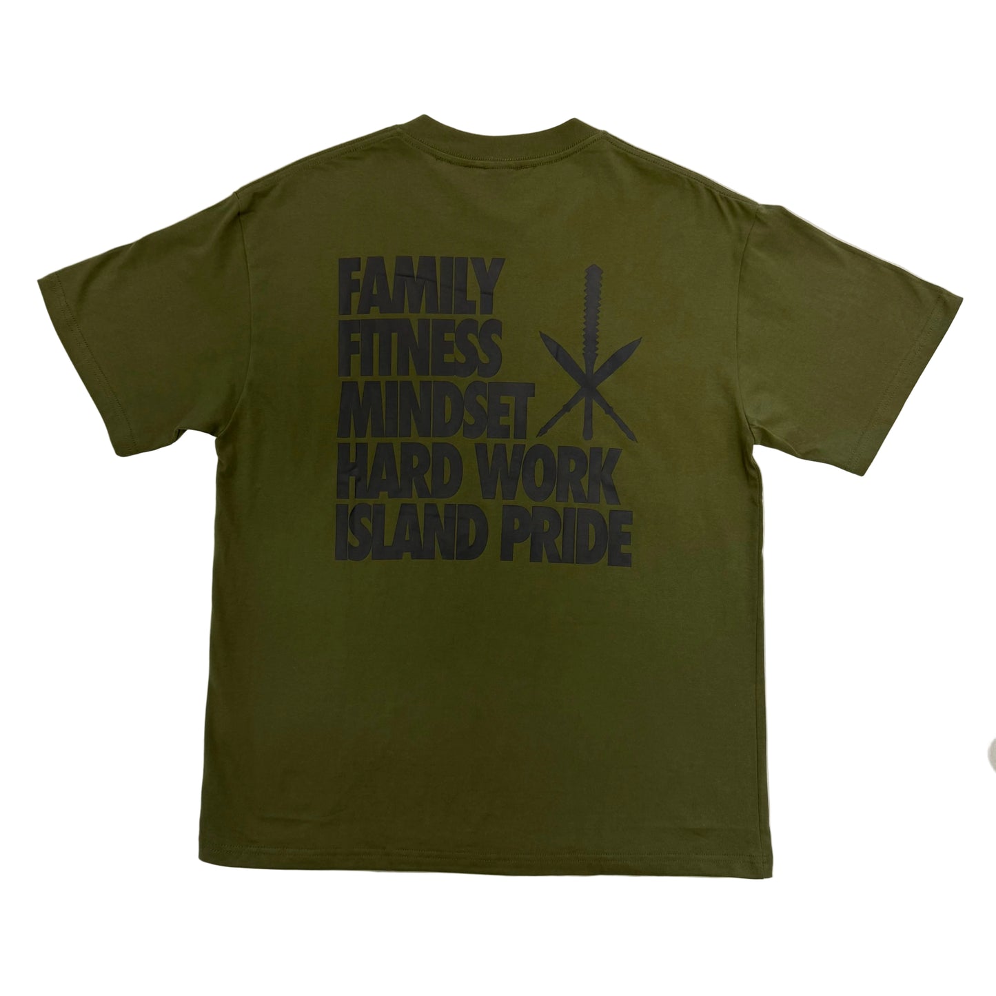 The Foundation Oversized Tee (Military Green)