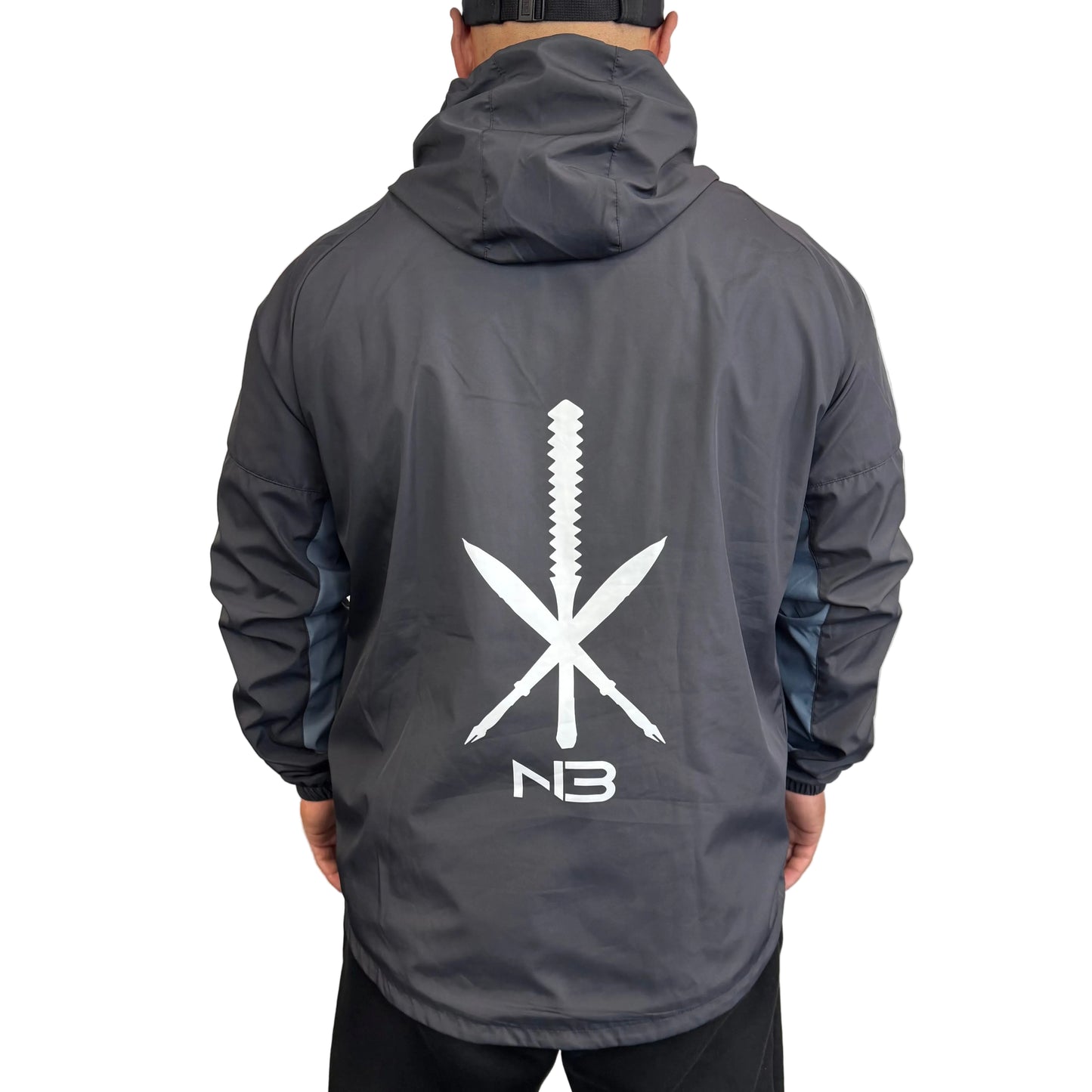All-NB Windbreaker (Black/Grey)
