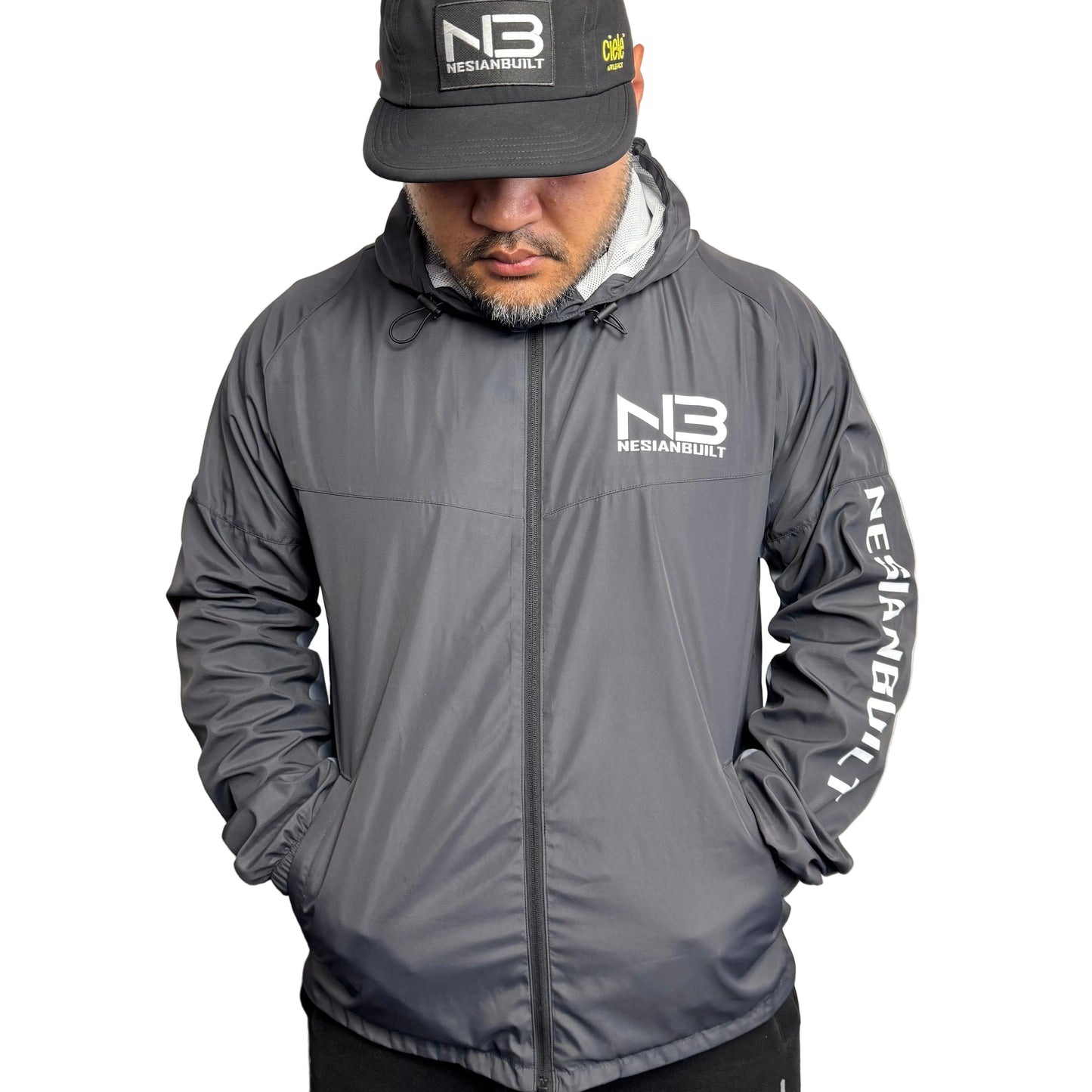 All-NB Windbreaker (Black/Grey)