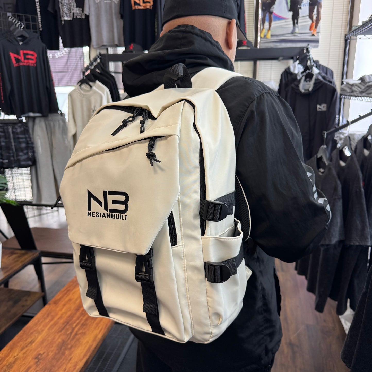 NB Backpack (White)