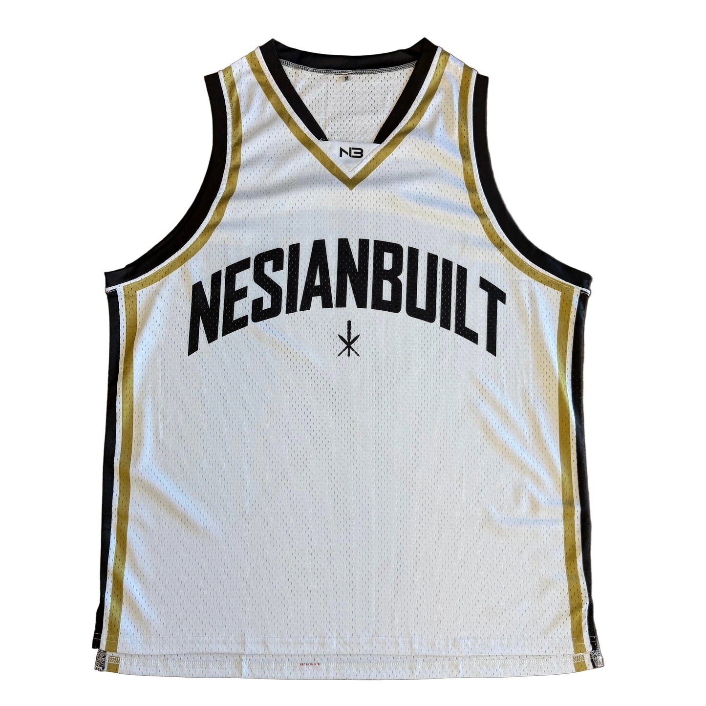 NB Arch Jersey (White/Vegas Gold)