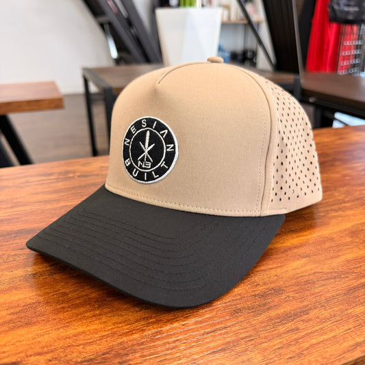 NB EVO2 Water-Resistant Snapback+ (Khaki/Black)