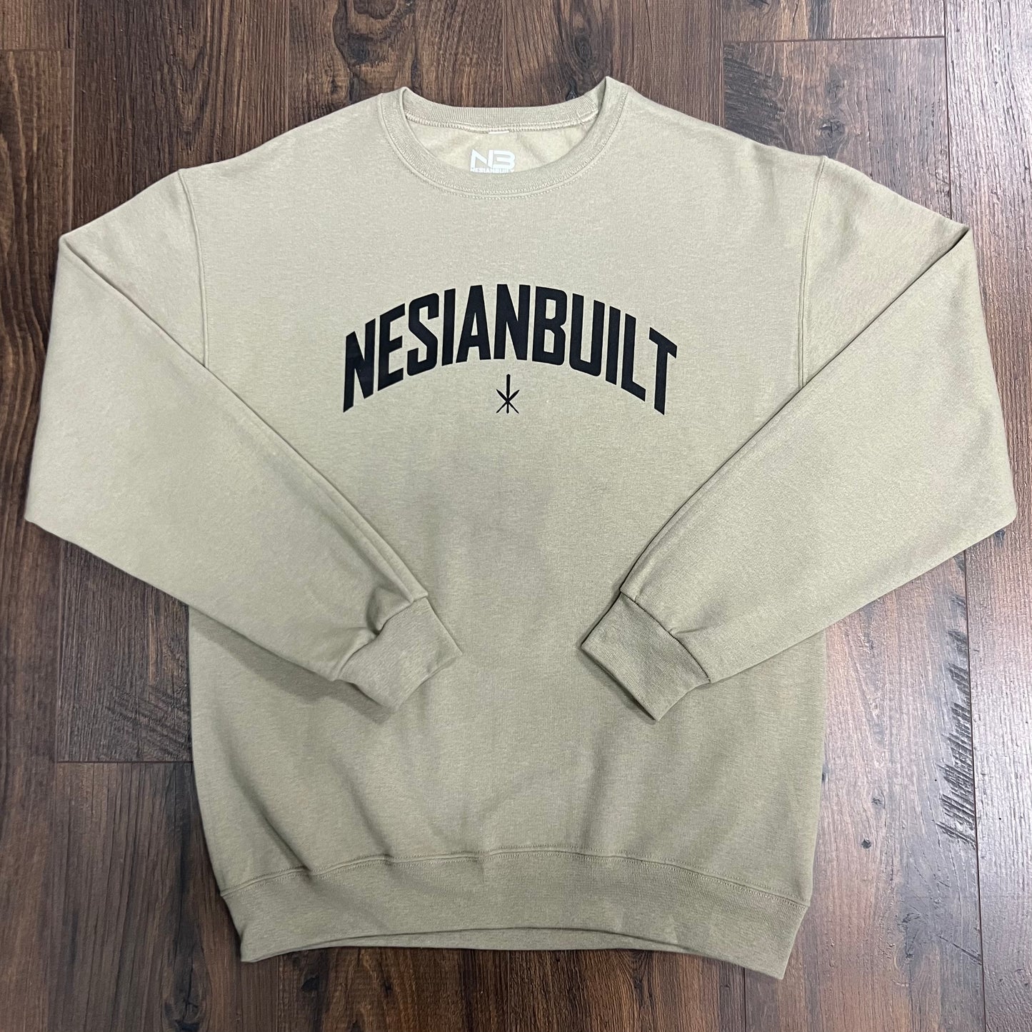 NB Arch Crewneck (Khaki)