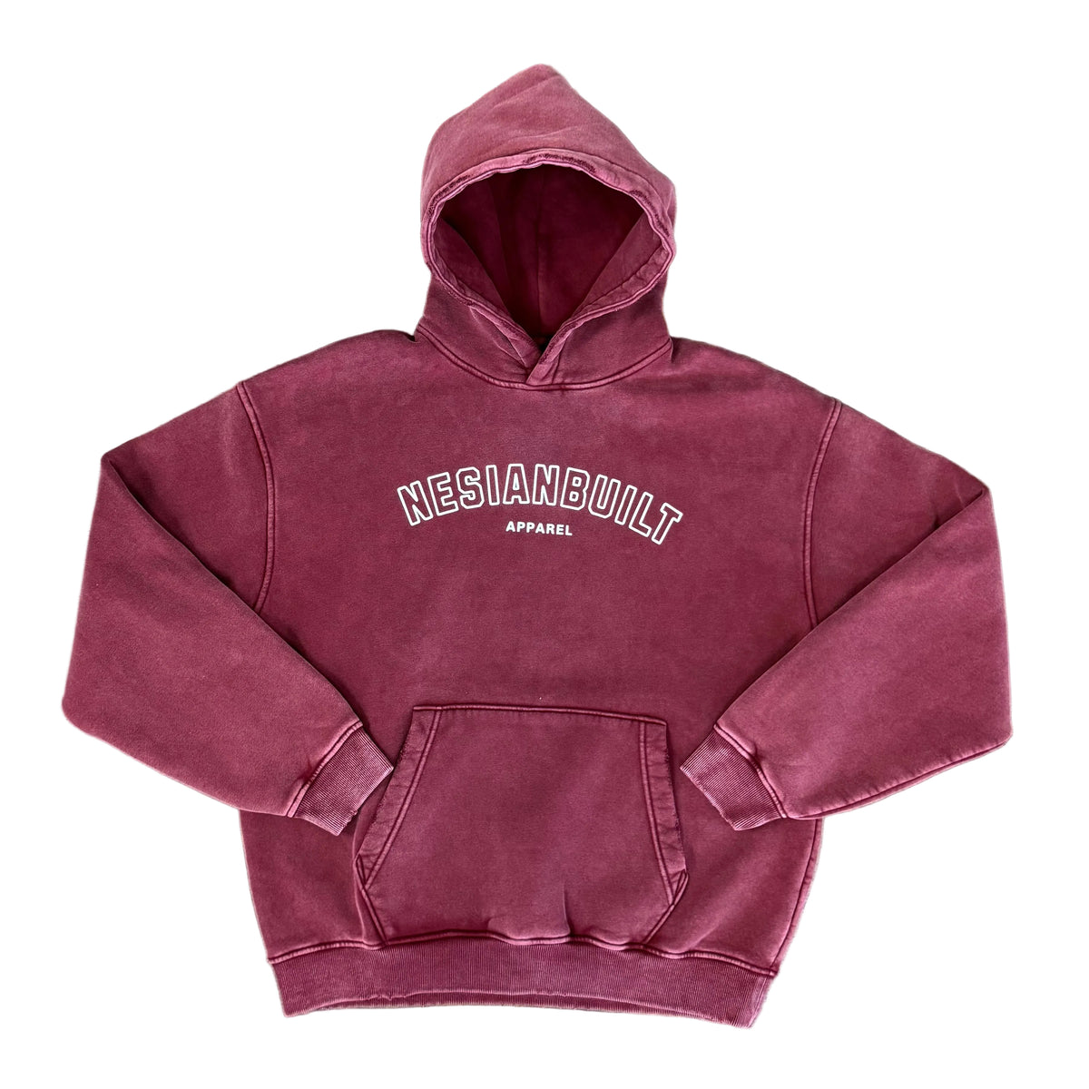 Foundation2 Vintage Hoodie (Maroon)