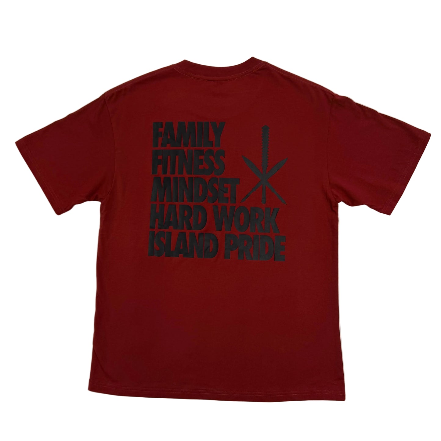 The Foundation Oversized Tee (Red)