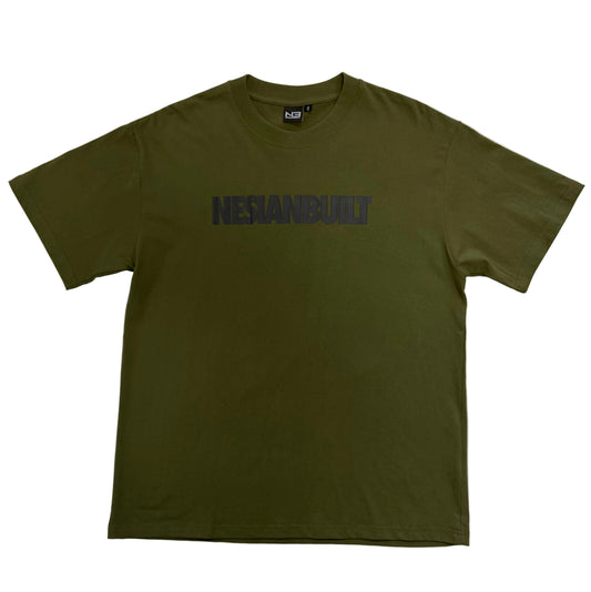 The Foundation Oversized Tee (Military Green)