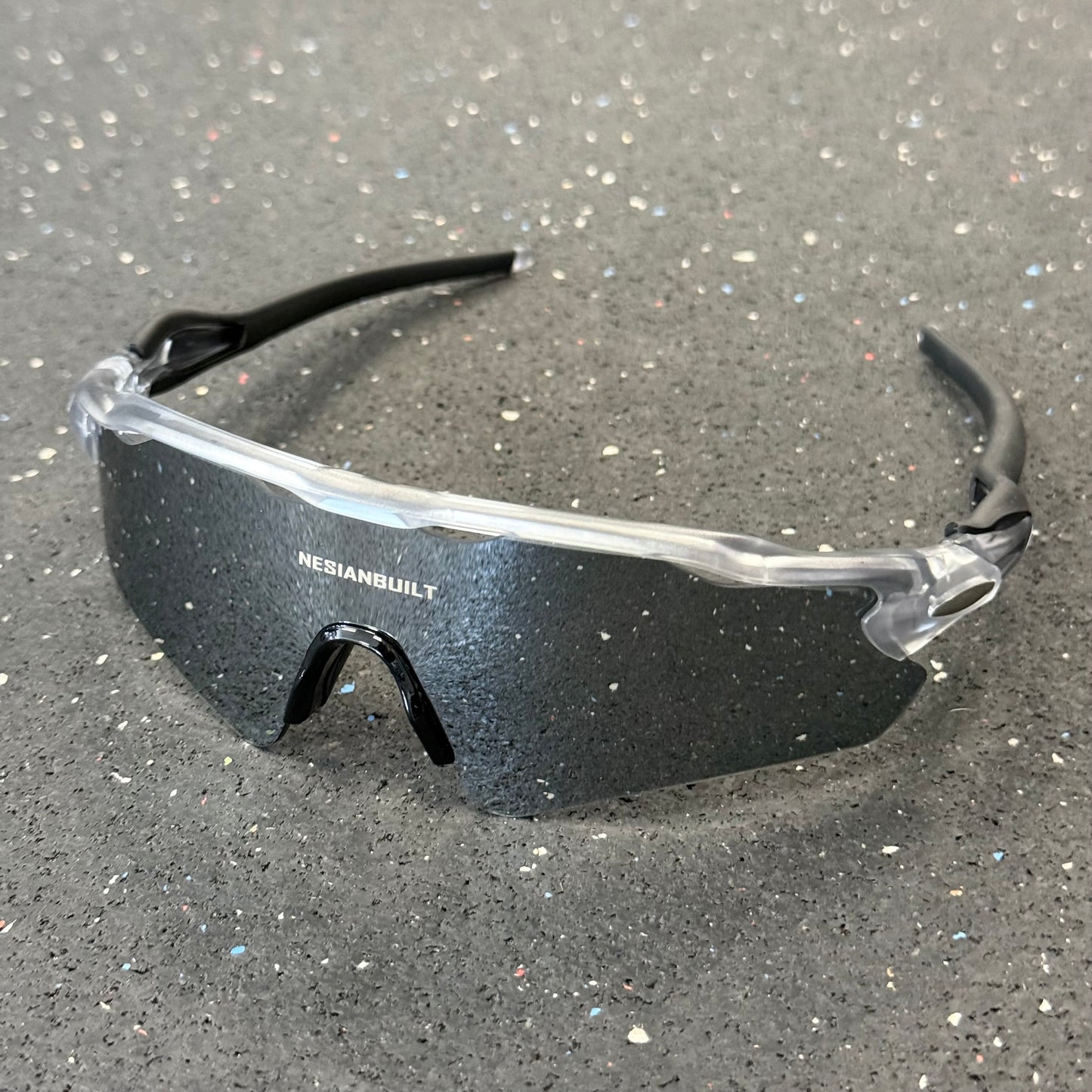NB Sport X Sunglasses (Clear/Metal)