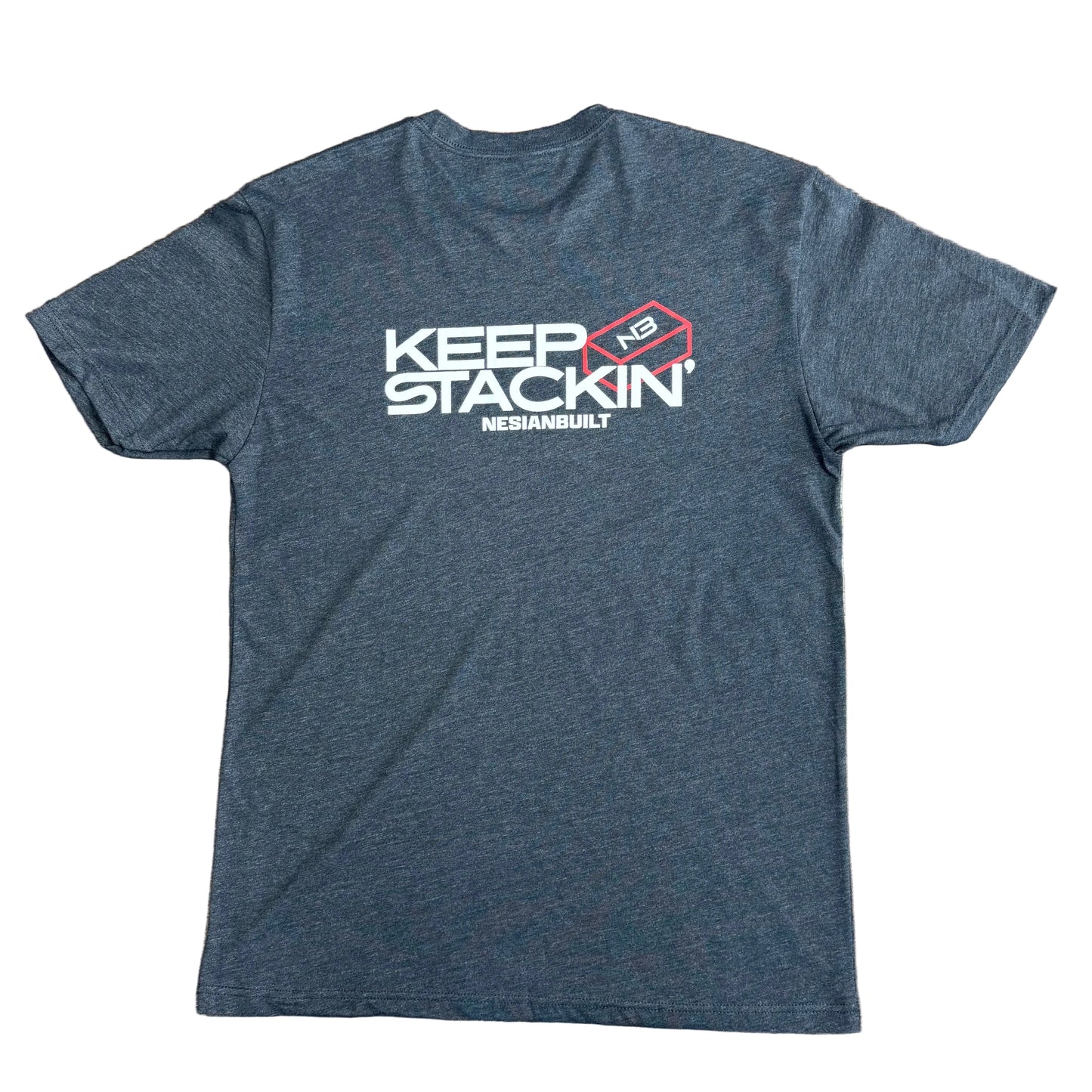 Keep Stackin' Tee (Charcoal)