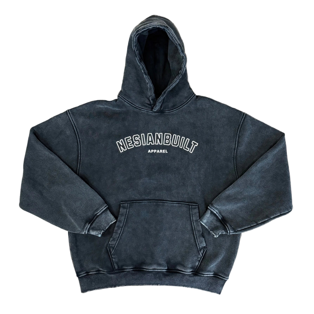 Foundation2 Vintage Hoodie (Black)