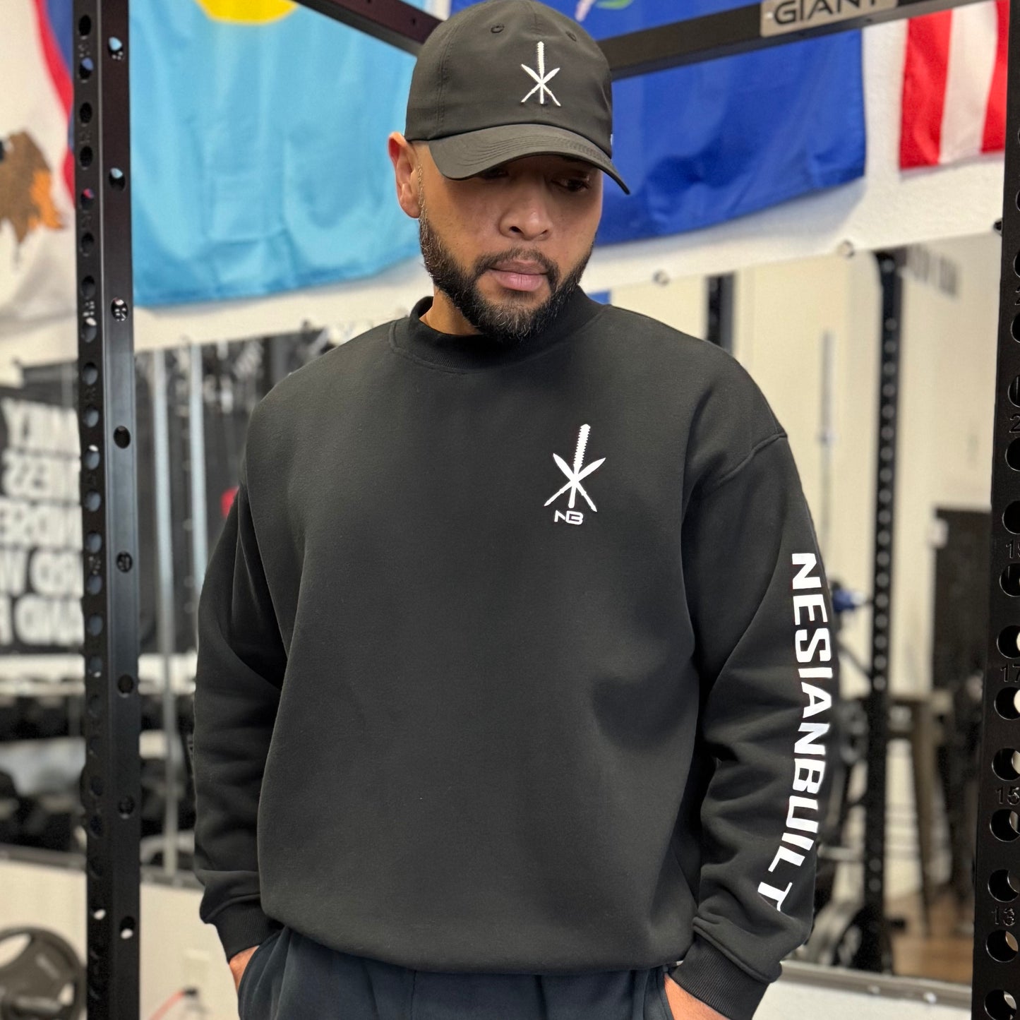 War Clubs Classic Crewneck (Black)