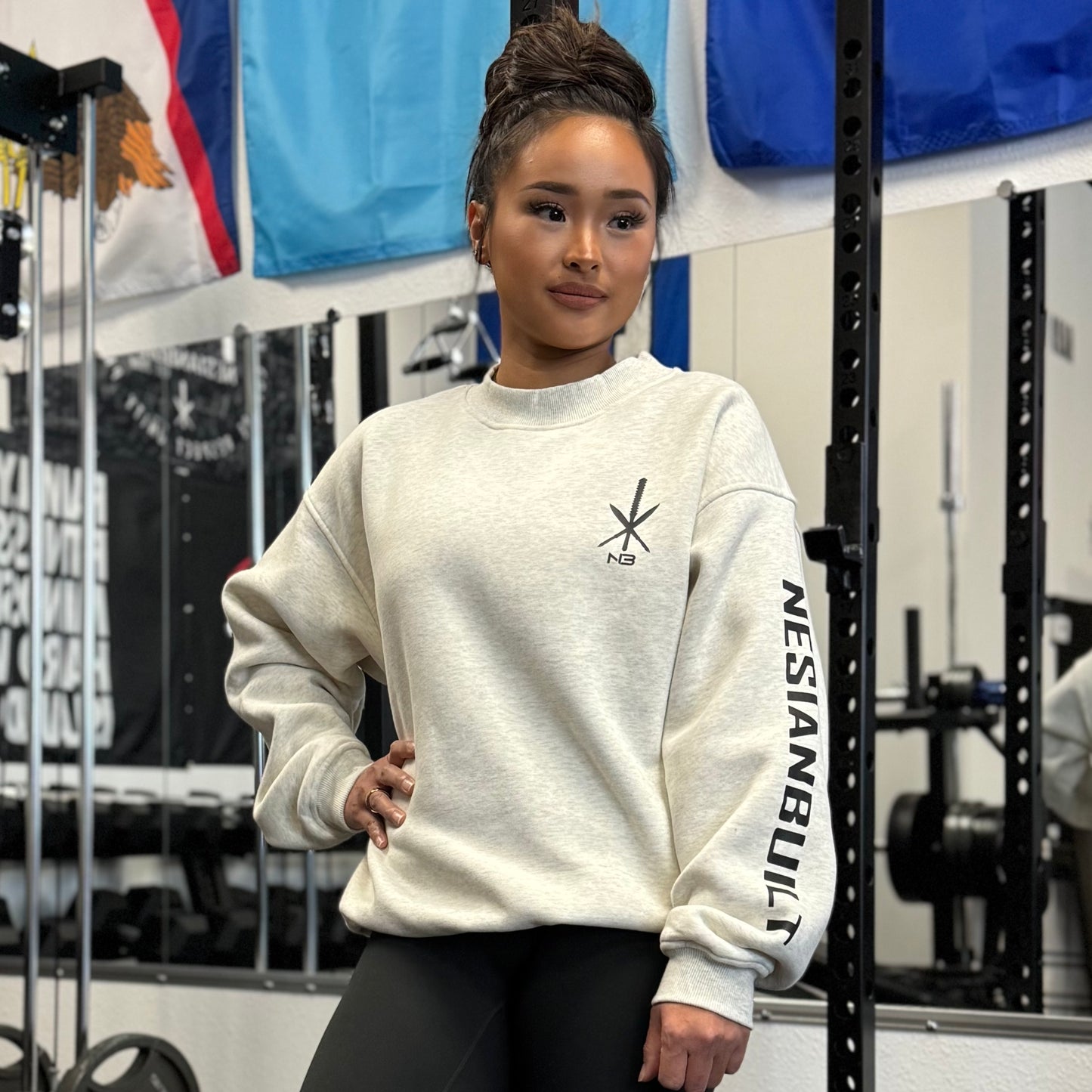 War Clubs Classic Crewneck (Light Grey)