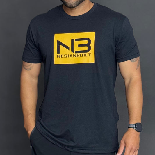 Boxxed Up NB Tee (Blk/Gold)