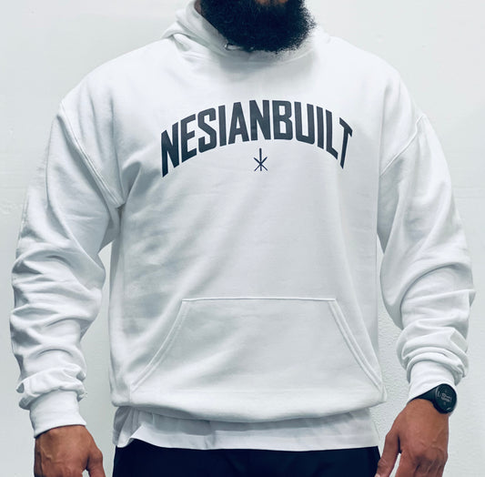 NB Arch Pullover Hoodie (White/Black)